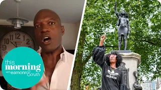 Black Lives Matter Statue Removed In Bristol | This Morning
