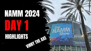 NAMM 2024 Day 1 Highlights