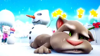 Talking Tom 🐱 Yılbaşı partisi 🎄 Noel karikatür koleksiyonu ⭐ Super Toons TV Animasyon