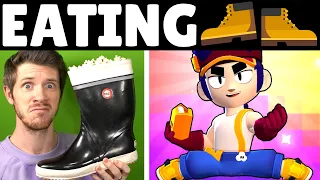 Eating SHOE Popcorn Until I Unbox Fang!