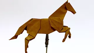 折り紙　馬　｜ ORIGAMI HORSE TWO PIECES