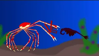 DCBA: Anomalocaris VS Japanese Spider Crab