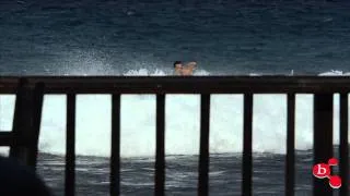 Jordy Smith warming up for the 2012 contest season (HD)
