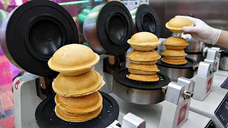 A recipe secretly passed down by an alien!! Amazing UFO Hamburger / korean street food