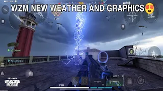 Warzone mobile new weather and graphics is here (new gulag intro high graphics)wzm high voltage