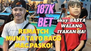 WALANG IYAKAN HA! HINAMON NG REMATCH! Batang KMJS Jaybee Sucal Lumaban 187K ang PUSTA MONEY GAME