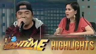 It's Showtime HypeBest: Mariel's reaction to Gloc 9's rap