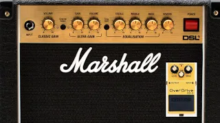 Marshall DSL1 Combo with BOSS OD-3 (Metal Test)