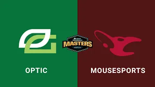 Optic vs Mousesports - Group B - BO3 - Nuke - CORSAIR DreamHack Masters Malmö 2019