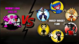 MOMMY LONG LEGS.exe VS HUGGY WUGGY,KILLY WILLY,BENDY,CARTOON CAT,SUNDROP & MOONDROP |Most Epic Video