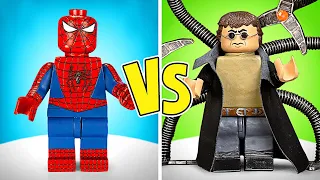 Turning Ordinary Figurines Into Popular Characters! Spider-Man, Doctor Octopus, Sandman, and more!