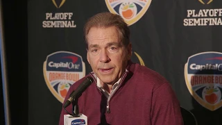 Nick Saban comments on 3 suspended Alabama players