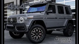 THE BRAND NEW 2023 MERCEDES AMG G63 4X4 SQUARED! FOR SALE FROM AUTOPLEX CUSTOMS!