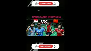 Sikat pemain china Apriyani Rahayu Siti Fadia vs Chen Qing Chen Jia Yifan full video cek cek