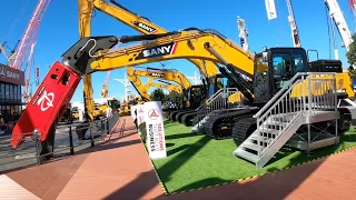 Tour of the Sany Booth Conexpo 2020