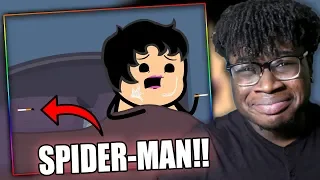 SPIDER-MAN GETS WITH MY WIFE! | Try Not To Laugh Challenge CYANIDE & HAPPINESS EDITION!