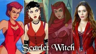 Evolution of Scarlet Witch in movies and cartoons (60fps)