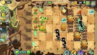 plants vs zombies 2 || Wild West day 24 (protect wall-nut) no premium || pvz #playwithbabbu003