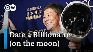 Japanese billionaire seeks date for SpaceX Moon trip | DW News