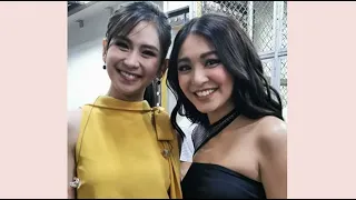 Sarah Geronimo and  Nadine Lustre