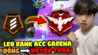 Hành Trình 24h Supi Dùng Acc Garena Leo Từ Rank Đồng Lên Huyền Thoại, Highlight Cân 4 Đẹp Mắt !!!