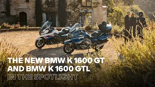 IN THE SPOTLIGHT: The new BMW K 1600 GT and BMW K 1600 GTL