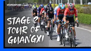 PERFECT SPRINT! 💨 | Tour Of Guangxi Stage 2 Conclusion | Highlights | Eurosport
