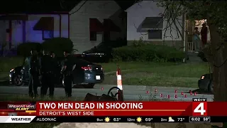 2 men killed in shooting on Detroit's west side