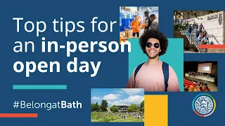 Top tips for a University Open Day