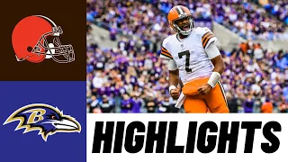 Jacoby Brissett Highlights vs Ravens | NFL Week 7