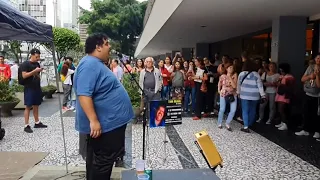 VEJA O CANTOR DE RUA QUE FAZIA MUITO SUCESSO NA AVENIDA PAULISTA CANTANDO 🎤 MÚSICA DO TIM MAIA