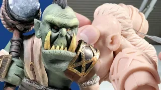 I Made a GAMING Style ORC WARRIOR! - Polymer Clay Timelapse Tutorial - Sculpting Your Requests E07