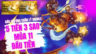 Đấu Trường Chân Lý Mobile -  Wukong 3 Sao Quẩy Nát Mùa 11 Dù Là Xayah Rakan 3 Cũng Quỳ