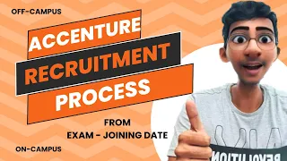 Accenture Freshers Recruitment Process 2024 | ON & OFF Campus | Different Stages in the Recruitment