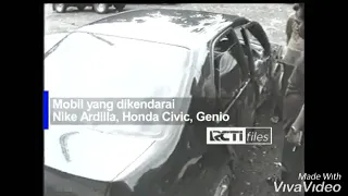 MENGERIKAN KONDISI ASLI MOBIL NIKE ARDILLA SETELAH KECELAKAAN