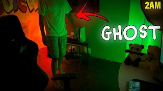 REAL GHOST IN MY GAMING ROOM (2AM)-BASED ON A TRUE STORY😱 Booyah Day