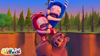 Best Bear Friend | Oddbods Full Episodes | Moonbug No Dialogue Comedy Cartoons for Kids