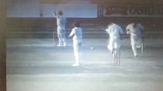 Barry Richards bowling spin to Greg Chappell