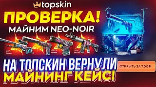 ПОЛНАЯ ПРОВЕРКА ВЕРНУВШЕГОСЯ МАЙНИНГ КЕЙСА НА TOPSKIN | ТОПСКИН!