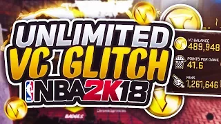 NBA 2K18 UNLIMITED VC Glitch! FREE VC!