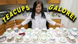 Vintage Teacup Collection