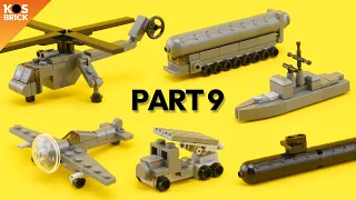 Lego Military Mini Vehicles - Part 9 (Tutorial)