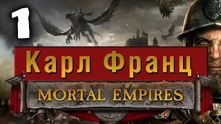 Империи Смертных Прохождение за Империю (Карл Франц) Total War Warhammer 2 (Mortal Empires) #1