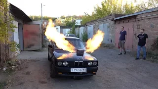 BMW с реактивным ТУРБОВАЛЬНЫМ двигателем