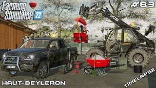 Buying small SNOWBLOWER for the FARM | Animals on Haut-Beyleron | Farming Simulator 22 | Episode 83