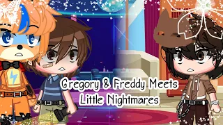 Gregory and Glamrock Freddy Meet Little Nightmares || Ft. FNAF SB, LN characters