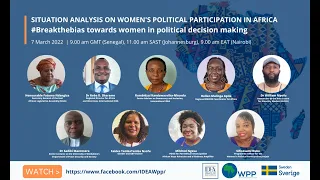 Situation Analysis on Women's Political Participation in Africa