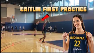 🚨 BREAKING: Caitlin Clark Shining In First Practice With The Indiana Fever ‼️