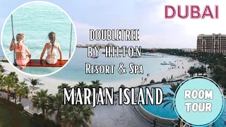 Family Room Tour Dubai: Bay Club Sea View Suite at Doubletree by Hilton Resort & Spa Marjan Island