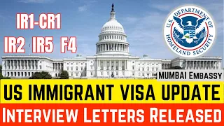 US Family visa ! Interview Letters Issued ! F4,IR1,CR1,IR2,IR5